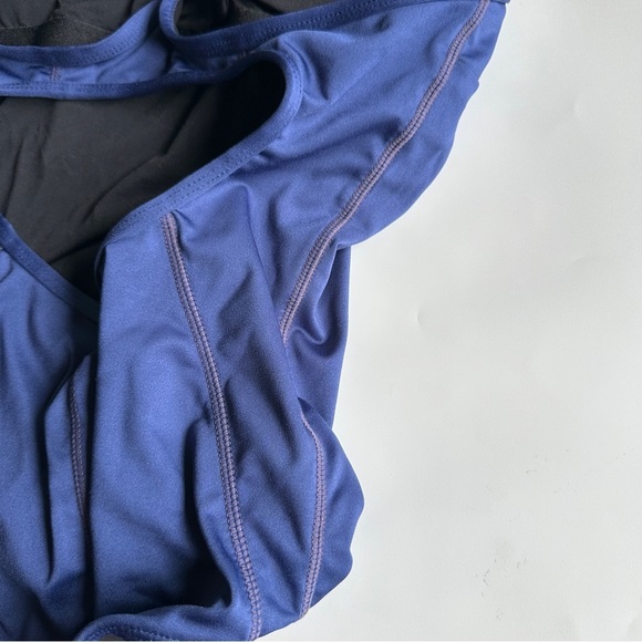 Baleaf Women’s Athletic Training Adjustable Straps One Piece Blue Swimsuit Small - Picture 4 of 10